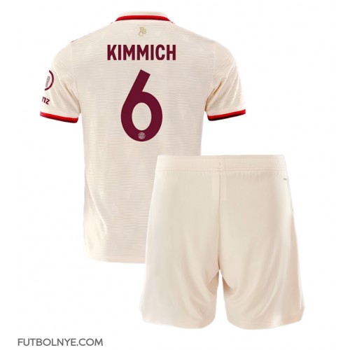 Camiseta Bayern Munich Joshua Kimmich #6 Tercera Equipación para niños 2024-25 manga corta (+ pantalones cortos)